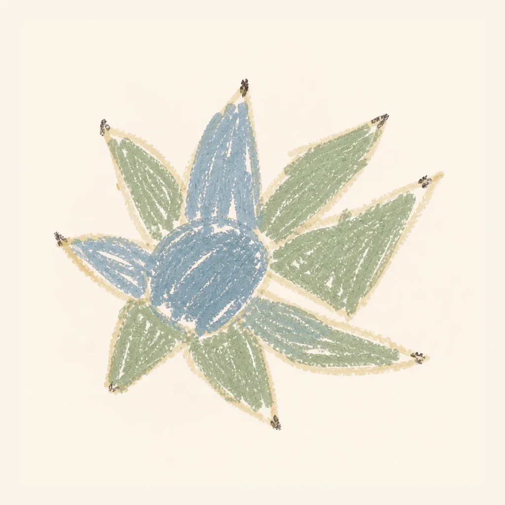 Agave Rosetteのらくがき表示